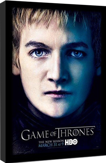 Poster incorniciato GAME OF THRONES 3 - joffery