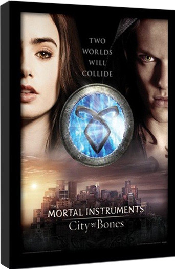 Ingelijste poster MORTAL INSTRUMENTS - two