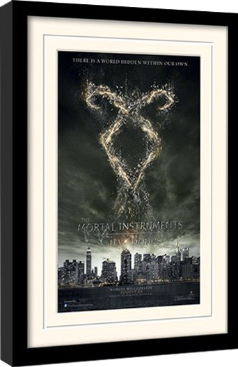 Ingelijste poster MORTAL INSTRUMENTS - rune