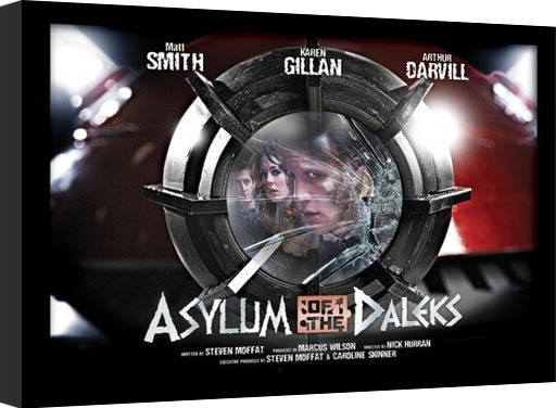 Poster incorniciato DOCTOR WHO - asylum of daleks