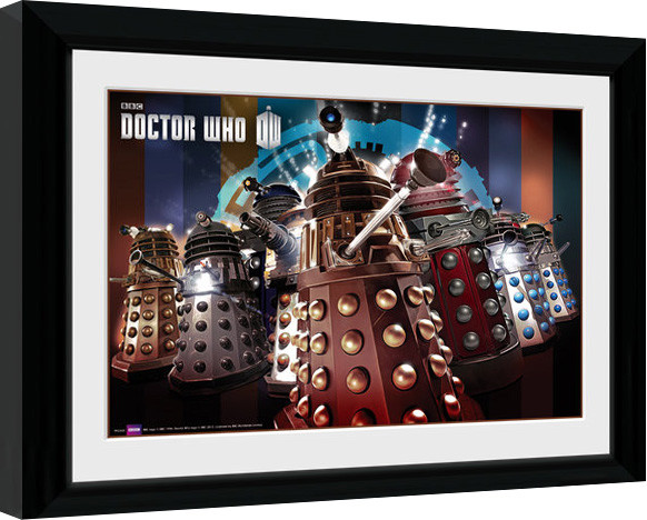 Poster incorniciato Doctor Who - Daleks
