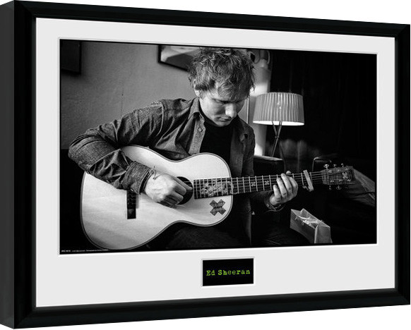 Innrammet plakat Ed Sheeran - Chord