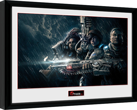 Poster incorniciato Gears of War 4 - Landscape