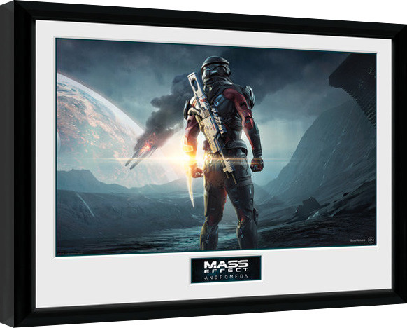 Rámovaný plakát Mass Effect Andromeda - Landscape