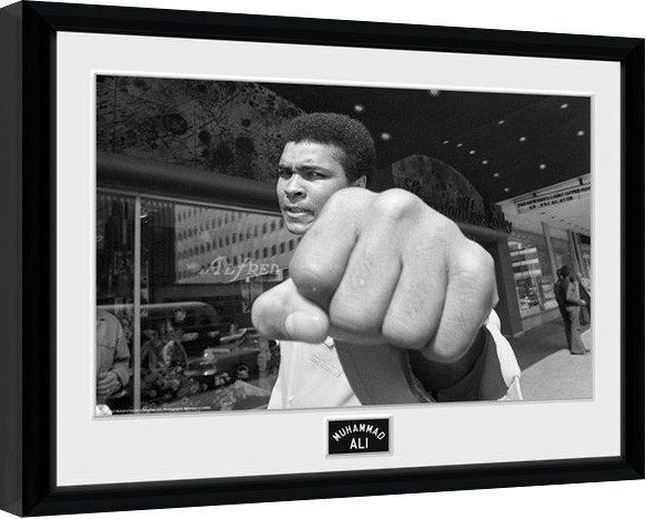 Gerahmte Poster Muhammad Ali - Fist