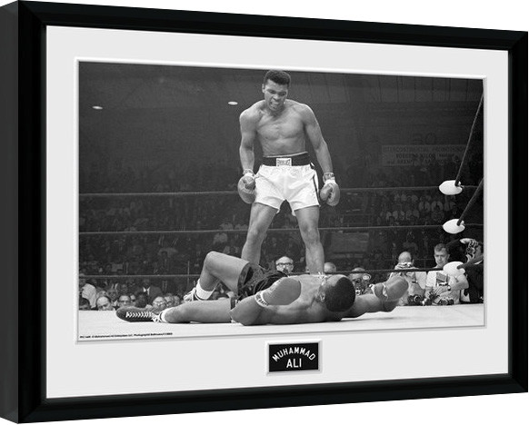 Inramad poster Muhammad Ali - Liston