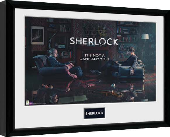 Poster enmarcado Sherlock - Rising Tide