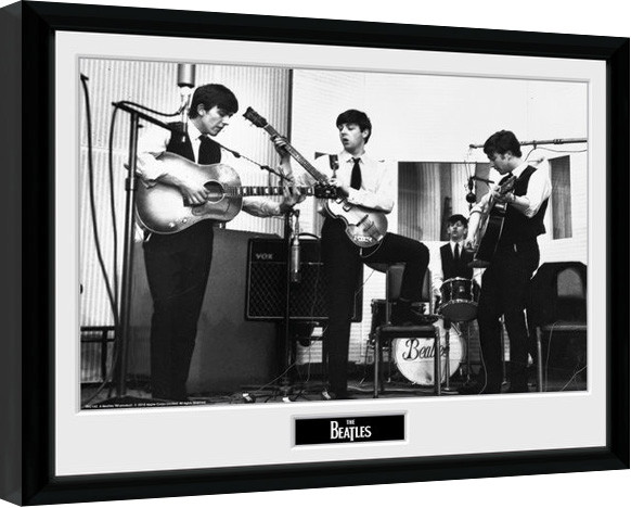 Rámovaný plakát The Beatles - Studio