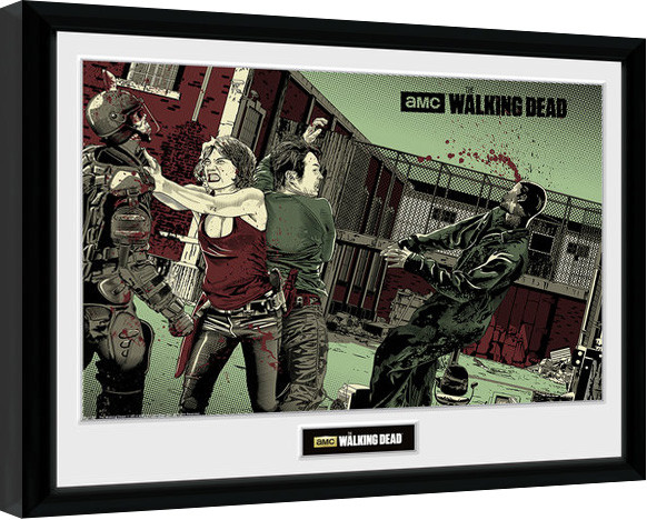 Gerahmte Poster The Walking Dead - Maggie Glen