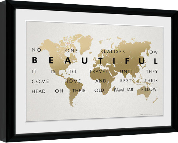 Framed Poster Travel