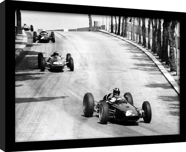 Rámovaný plakát Monaco - 12