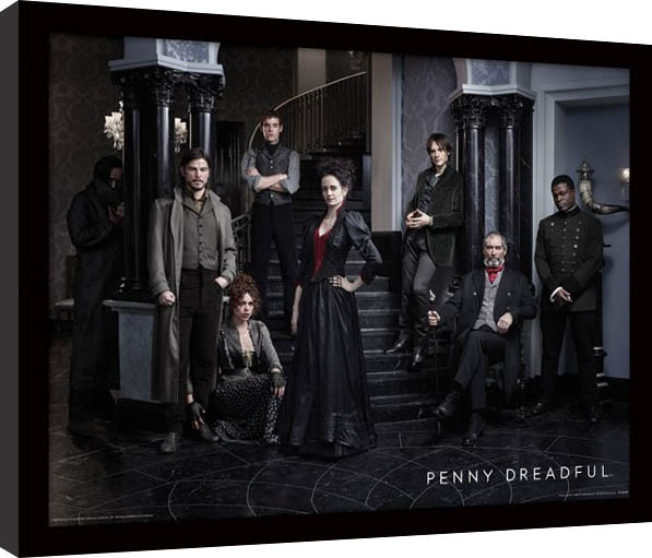 Rámovaný plakát Penny Dreadful - Group