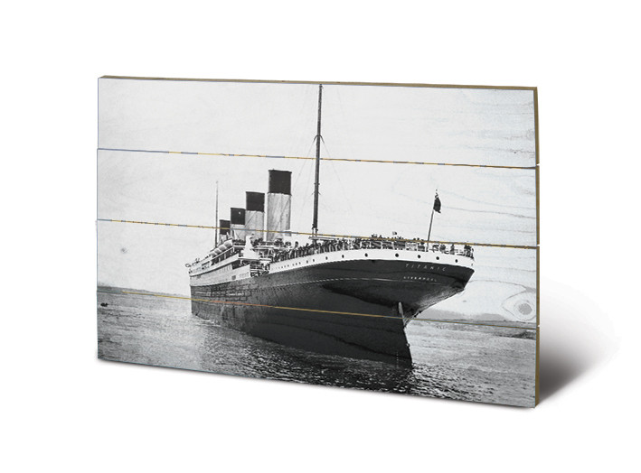 Bild auf Holz Titanic - New Promenades