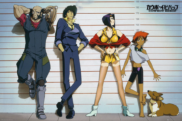 Plakát Cowboy Bebop - Line Up