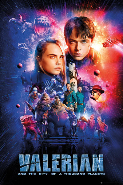 VALERIAN パンフレット Poster Valerian - One Sheet | Wall Art | 3+1 FREE | UKposters