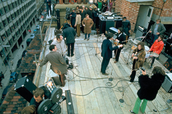 Plakát The Beatles - Rooftop