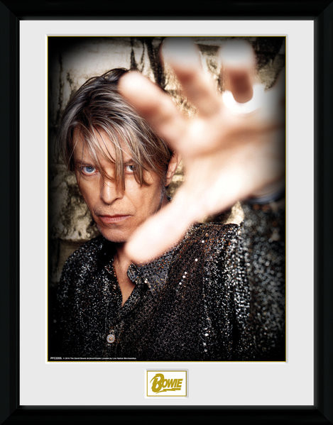 Ingelijste poster David Bowie - Hand