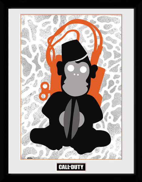 Poster incorniciato Call Of Duty - Monkey Bomb