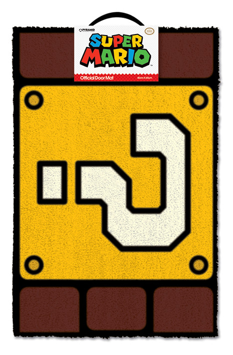 Rohožka Super Mario - Question Mark Block