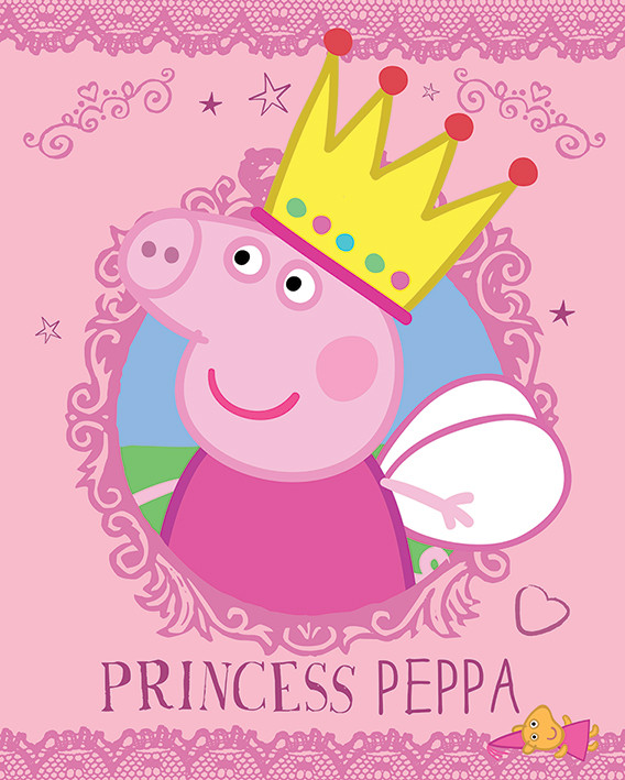 Poster Peppa Pig - Princess Peppa