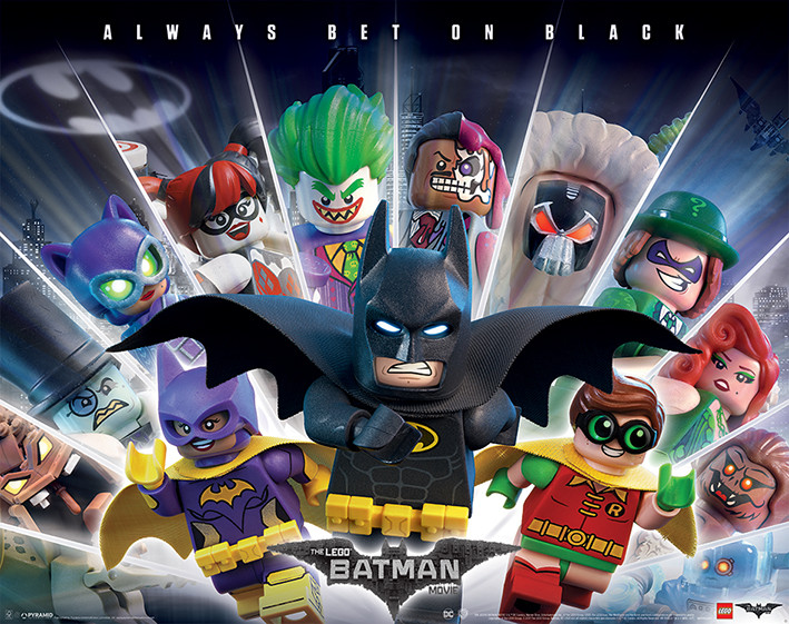 Poster Lego® Batman Always Bet On Black Wall Art 3+1 FREE