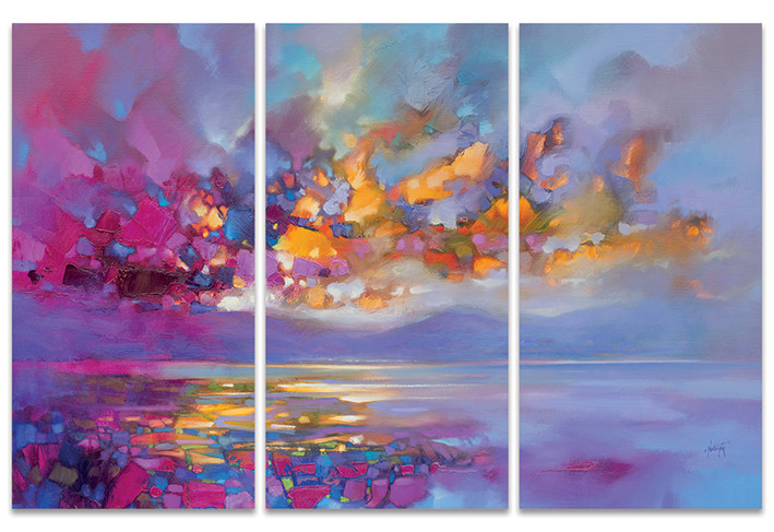 Obraz na plátně Scott Naismith - Magenta Refraction