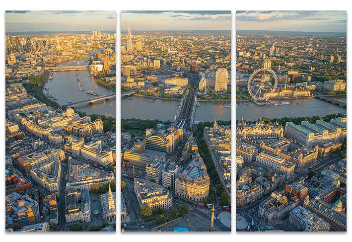 Obraz na płótnie Jason Hawkes - London Evening