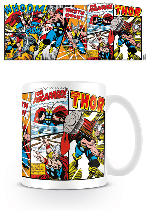 Koffie mok Marvel Retro - Thor Panels