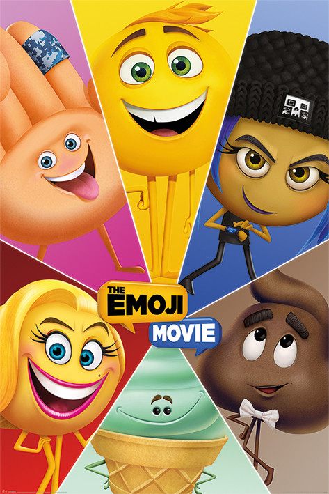 Poster Emoji: Accendi le emozioni - Star Characters