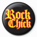 Badge ROCK CHICK - new