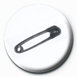 Button SAFETY PIN