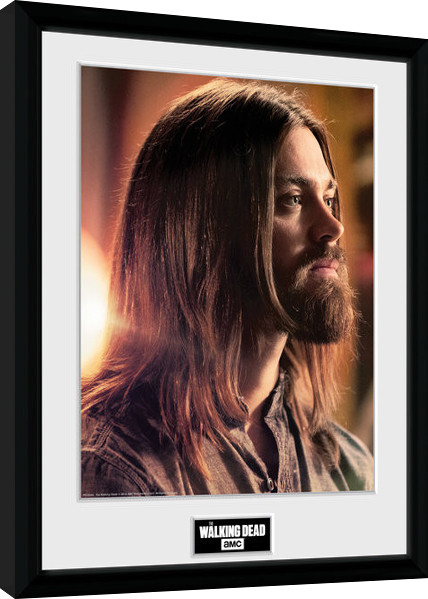 Ingelijste poster The Walking Dead - Jesus