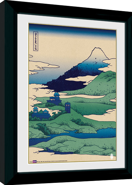 Poster incorniciato Doctor Who - Japan
