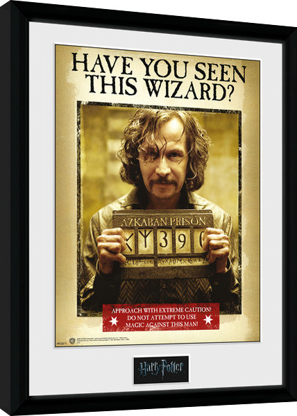 Gerahmte Poster Harry Potter - Sirius Azkaban