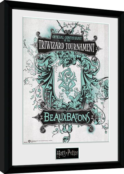Ingelijste poster Harry Potter - Triwizard Beaux Batons