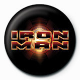 Button IRON MAN - movie logo