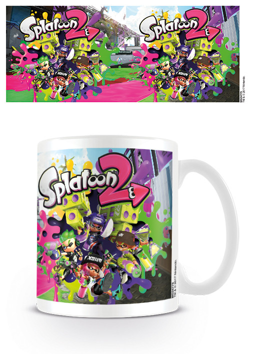 Koffie mok Splatoon 2 - Team Splatoon