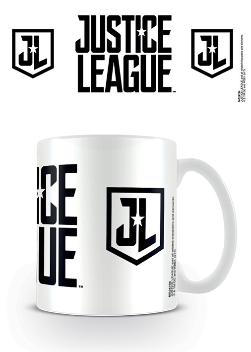 Tazza Justice League - Logo Stencil