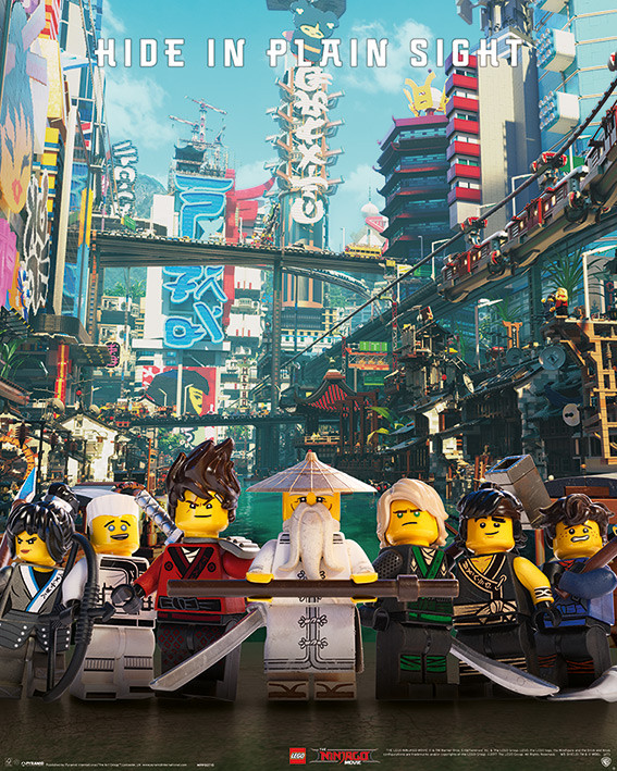 Poster Lego Ninjago Movie Hide In Plain Sight Postere de