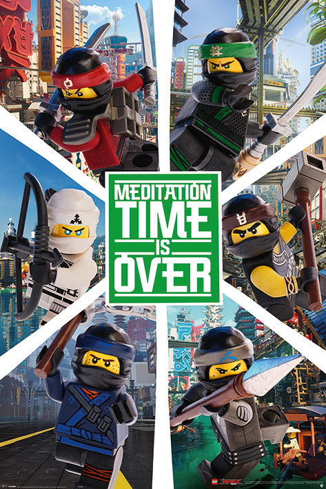 Poster Lego Ninjago - Six Ninjas