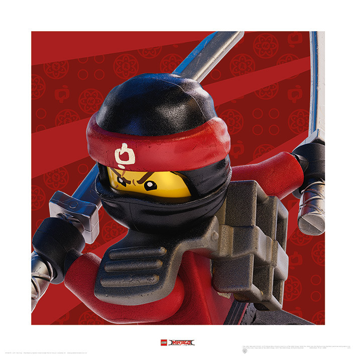 Umělecký tisk Lego Ninjago Film - Kai Crop