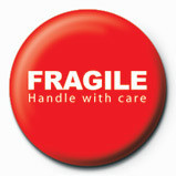 Anstecker FRAGILE - handle with care