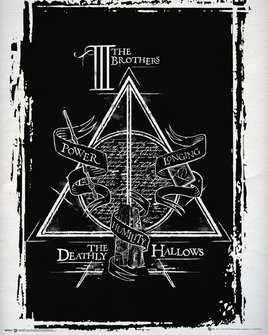 Poster Harry Potter - Deathly Hallows Graphic