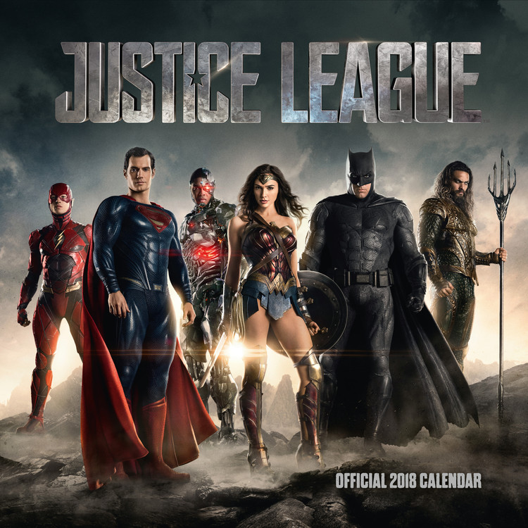 Calendario 2027 Justice League