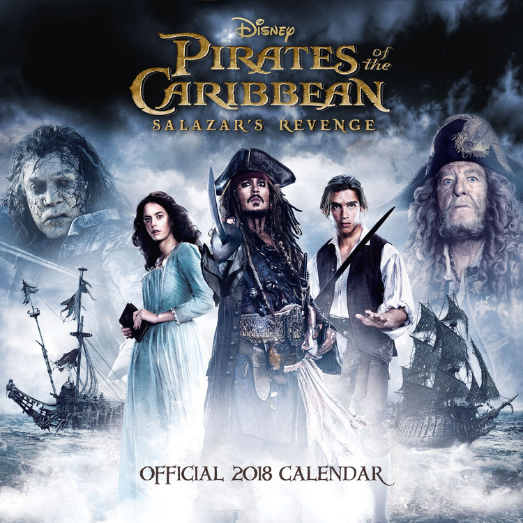Calendario 2027 Pirati dei Caraibi
