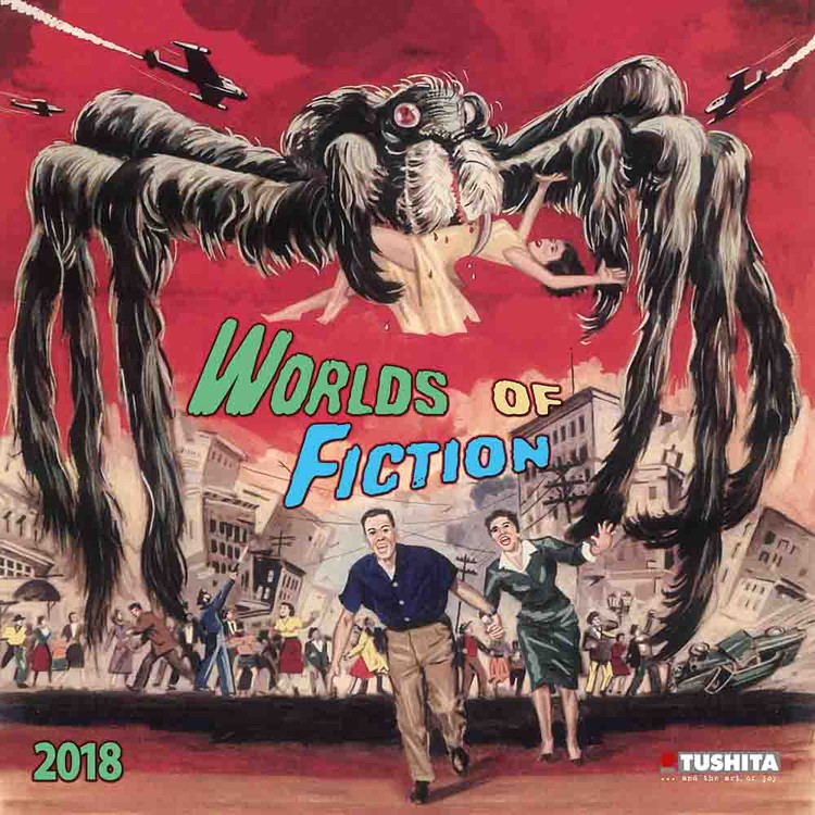 Calendario 2027 Worlds of Fiction