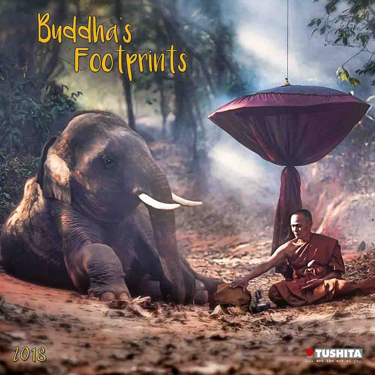 Naptár 2027 Buddhas Footprints