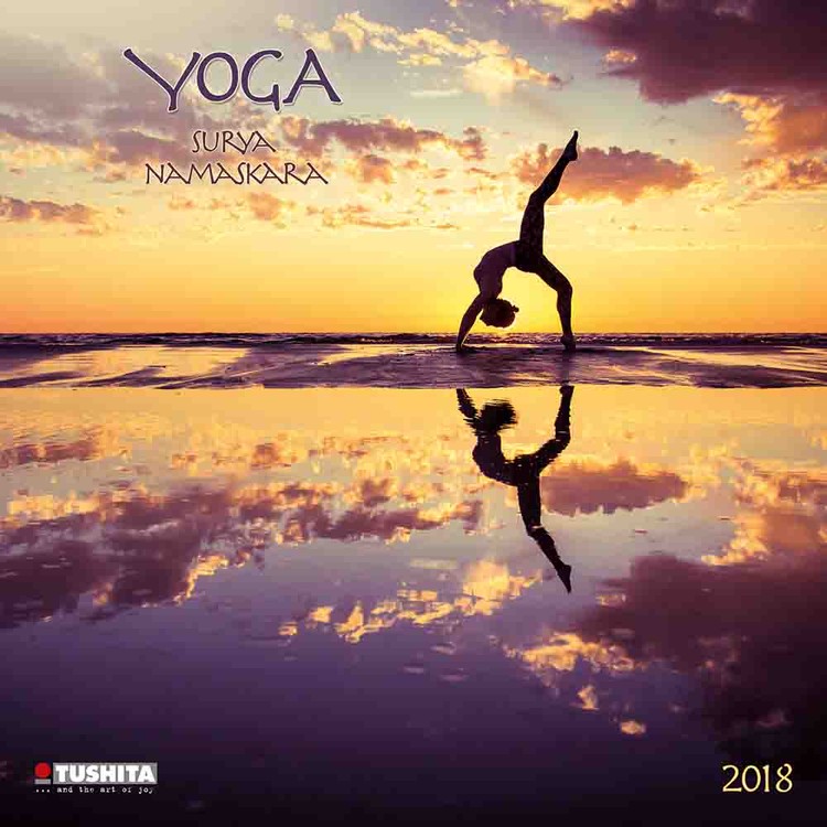 Kalender 2027 Yoga Surya Namaskara