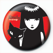 Button Emily The Strange - Emily and Sabbath