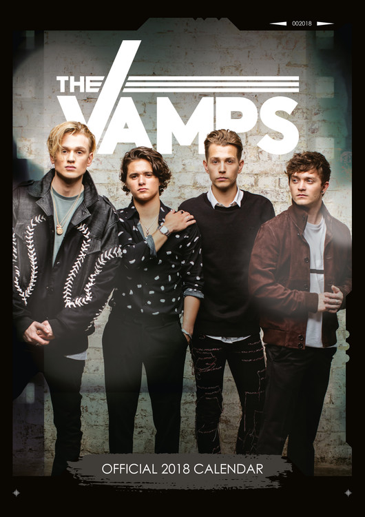 Naptár 2027 The Vamps